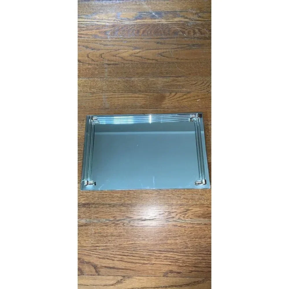 Mirrored vanity tray‎